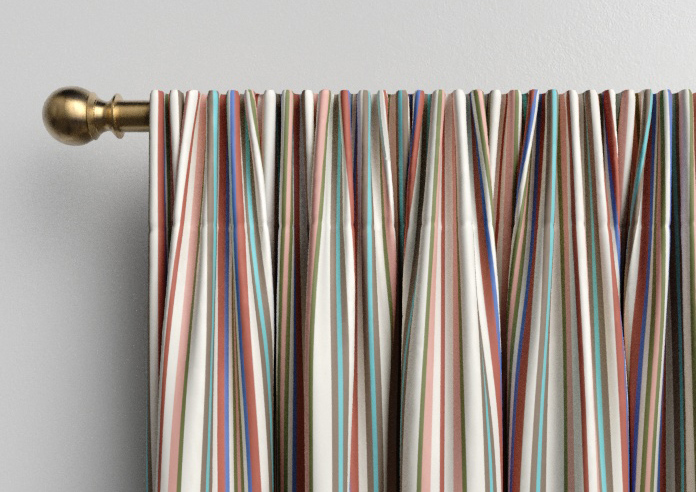 The British Stripe Co. Elizabeth, Bristol No.1 - Made to Measure Curtains - Image 9